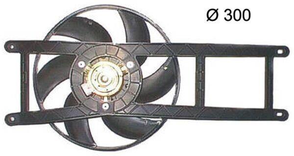 Ventilador do motor MAHLE Aftermarket ref. CFF 384 000S