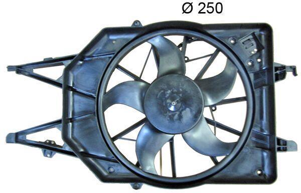 Ventilateur de refroidissement du moteur (Motoventilateur) MAHLE Aftermarket CFF 385 000S