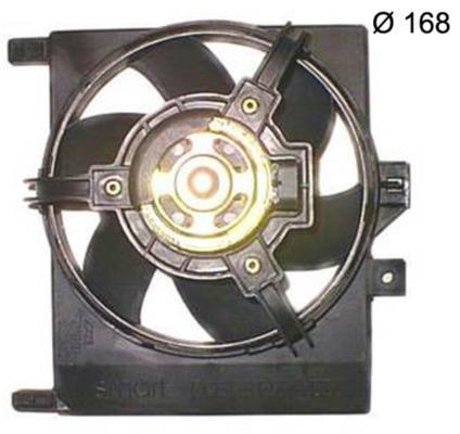 Ventilateur de refroidissement du moteur (Motoventilateur) MAHLE Aftermarket CFF 387 000S