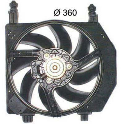 Ventilateur de refroidissement du moteur (Motoventilateur) MAHLE Aftermarket CFF 388 000S