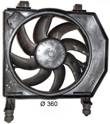 Ventilateur de refroidissement du moteur (Motoventilateur) MAHLE Aftermarket CFF 388 000S