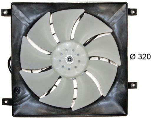 Ventilateur de refroidissement du moteur (Motoventilateur) MAHLE Aftermarket CFF 389 000S