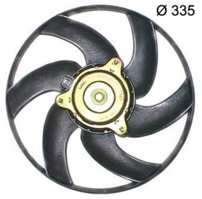 Ventilateur de refroidissement du moteur (Motoventilateur) MAHLE Aftermarket CFF 393 000S