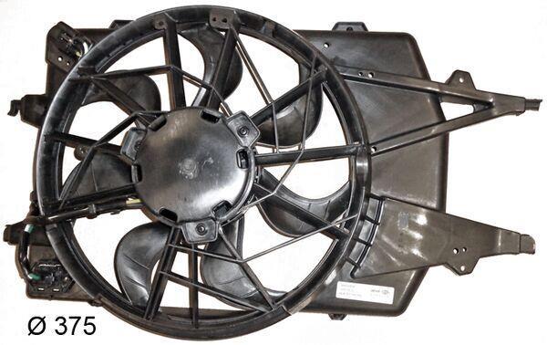 Ventilateur de refroidissement du moteur (Motoventilateur) MAHLE Aftermarket CFF 394 000S