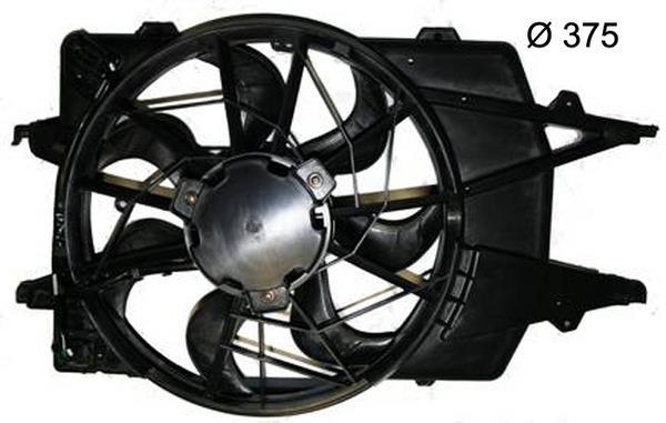 Ventilateur de refroidissement du moteur (Motoventilateur) MAHLE Aftermarket CFF 394 000S