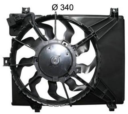 Ventilateur de refroidissement du moteur (Motoventilateur) MAHLE Aftermarket CFF 398 000S