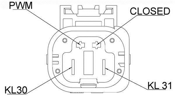 Ventilateur de refroidissement du moteur (Motoventilateur) MAHLE Aftermarket CFF 403 000P