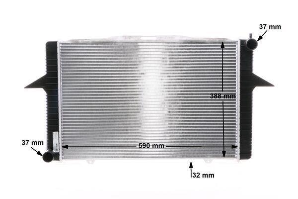 Radiateur moteur (Radiateur de refroidissement) MAHLE Aftermarket CR 165 000S