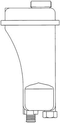 Vase d'expansion, liquide de refroidissement (Réservoir liquide de refroidissement) MAHLE Aftermarket CRT 51 000S