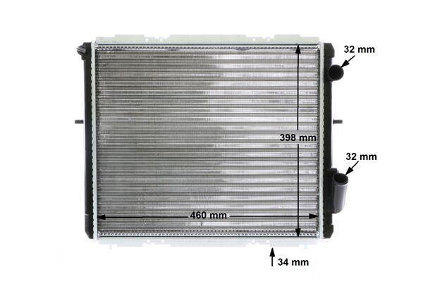 Radiateur moteur (Radiateur de refroidissement) MAHLE Aftermarket CR 147 000S
