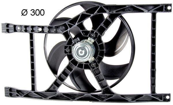 Ventilateur de refroidissement du moteur (Motoventilateur) MAHLE Aftermarket CFF 243 000P