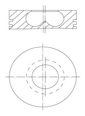 Piston MAHLE Aftermarket 009 50 00