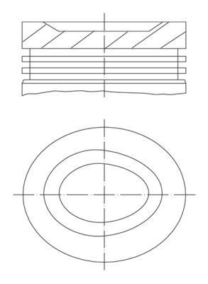 Piston MAHLE Aftermarket 681 08 02