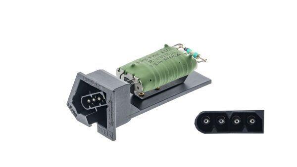 Résistance, pulseur d'air habitacle (Élément de commande, chauffage/ventilation) MAHLE Aftermarket ABR 11 000P