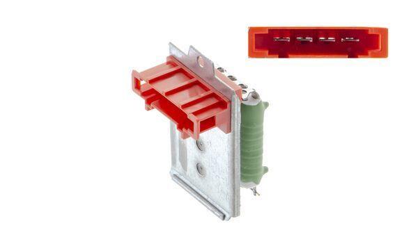 Résistance, pulseur d'air habitacle (Élément de commande, chauffage/ventilation) MAHLE Aftermarket ABR 18 000P