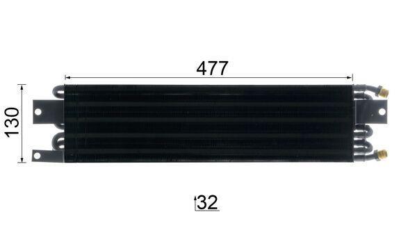 Condenseur, climatisation (Radiateur de climatisation) MAHLE Aftermarket ref. AC 356 000P
