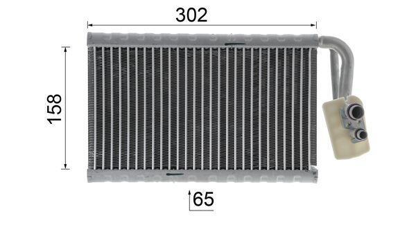 Evaporateur climatisation MAHLE Aftermarket ref. AE 2 000P