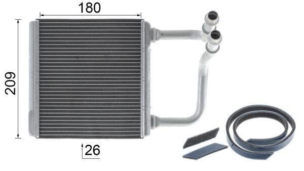 Radiateur de chauffage MAHLE Aftermarket ref. AH 78 000P