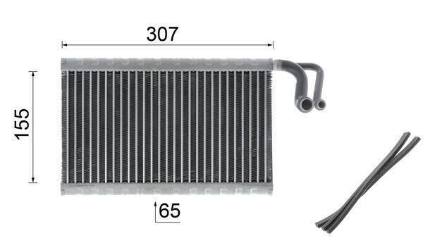 Evaporateur climatisation MAHLE Aftermarket ref. AE 68 000P