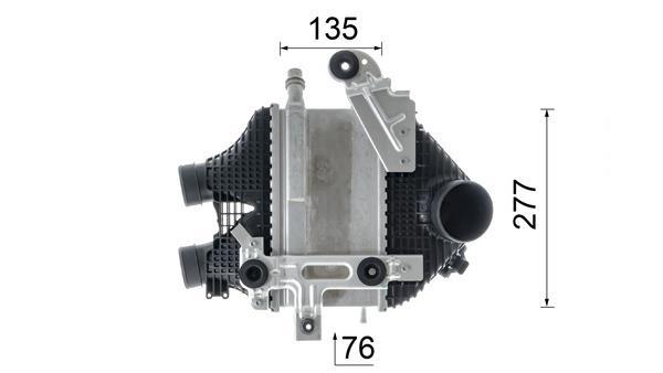 Intercooler, échangeur (Refroidisseur d'air) MAHLE Aftermarket ref. CI 618 000P