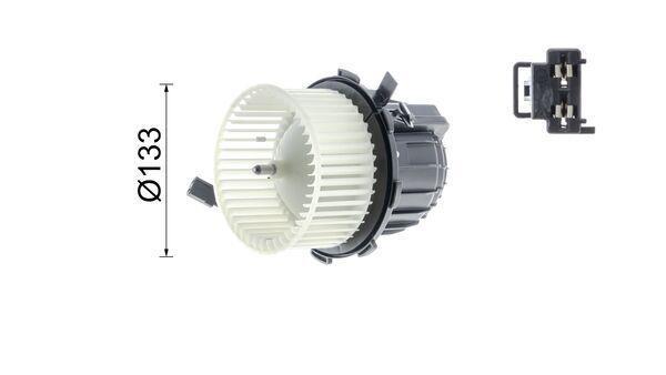 Ventilador habitáculo MAHLE Aftermarket ref. AB 183 000P