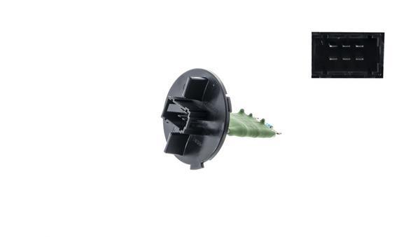 Résistance, pulseur d'air habitacle (Élément de commande, chauffage/ventilation) MAHLE Aftermarket ABR 57 000P