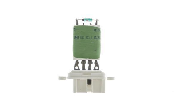 Résistance, pulseur d'air habitacle (Élément de commande, chauffage/ventilation) MAHLE Aftermarket ref. ABR 88 000P