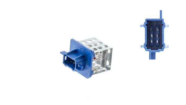 Résistance, pulseur d'air habitacle (Élément de commande, chauffage/ventilation) MAHLE Aftermarket ABR 89 000P