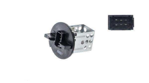 Résistance, pulseur d'air habitacle (Élément de commande, chauffage/ventilation) MAHLE Aftermarket ABR 93 000P