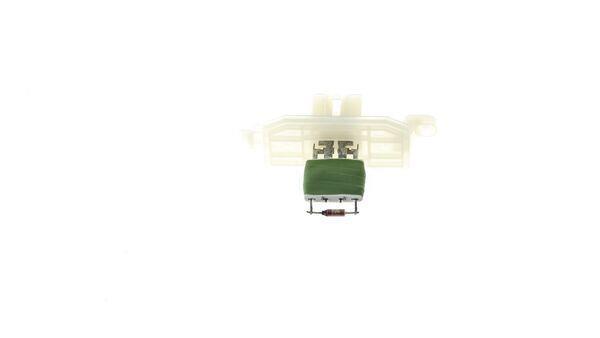Résistance, pulseur d'air habitacle (Élément de commande, chauffage/ventilation) MAHLE Aftermarket ABR 104 000P