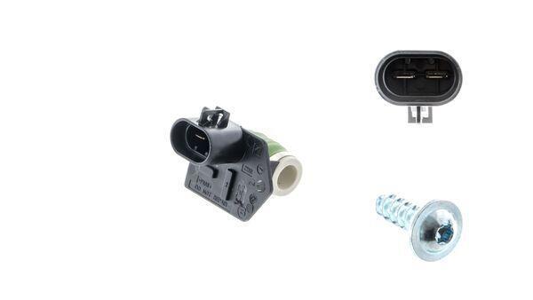 Résistance, pulseur d'air habitacle (Élément de commande, chauffage/ventilation) MAHLE Aftermarket ABR 156 000P