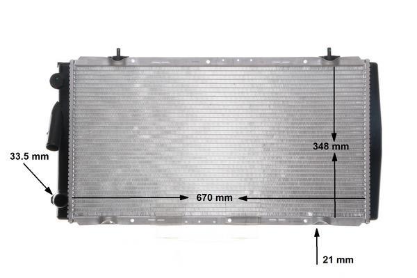 Radiateur moteur (Radiateur de refroidissement) MAHLE Aftermarket ref. CR 426 000S