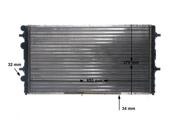 Radiateur moteur (Radiateur de refroidissement) MAHLE Aftermarket CR 1512 000S