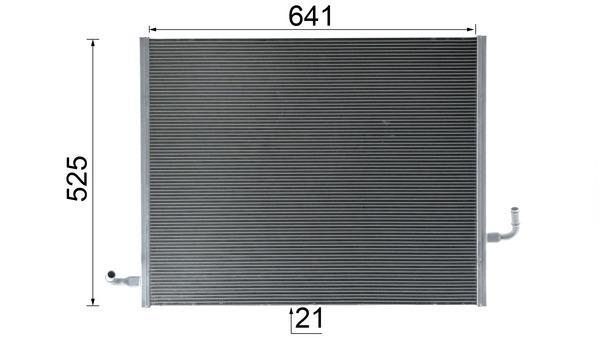Radiateur moteur (Radiateur de refroidissement) MAHLE Aftermarket CR 2606 000P