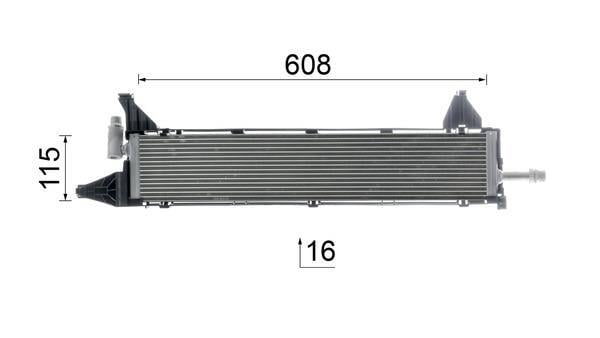 Radiateur moteur (Radiateur de refroidissement) MAHLE Aftermarket CR 2636 000P