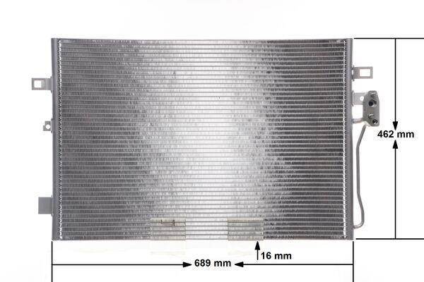 Condenseur, climatisation (Radiateur de climatisation) MAHLE Aftermarket ref. AC 46 000S