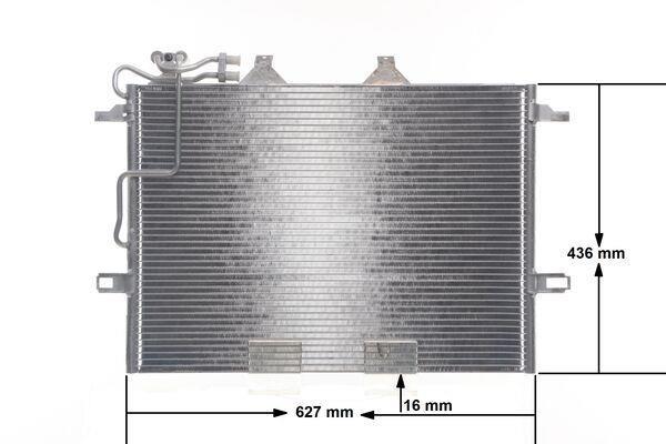 Condenseur, climatisation (Radiateur de climatisation) MAHLE Aftermarket ref. AC 318 000S