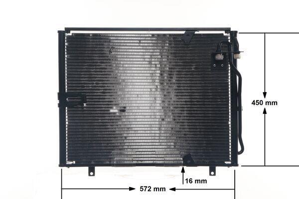 Condenseur, climatisation (Radiateur de climatisation) MAHLE Aftermarket ref. AC 148 000S
