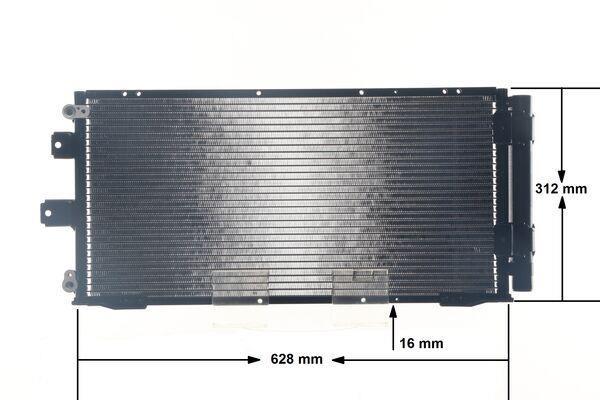 Condenseur, climatisation (Radiateur de climatisation) MAHLE Aftermarket ref. AC 333 000S