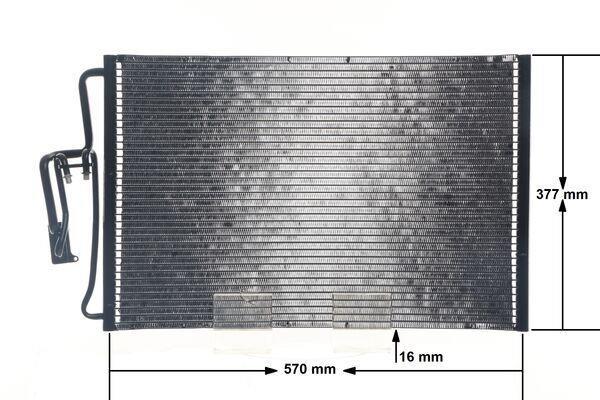 Condenseur, climatisation (Radiateur de climatisation) MAHLE Aftermarket ref. AC 335 000S