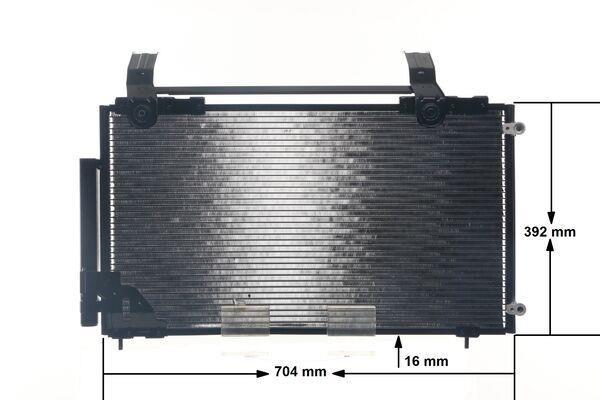 Condenseur, climatisation (Radiateur de climatisation) MAHLE Aftermarket ref. AC 471 000S