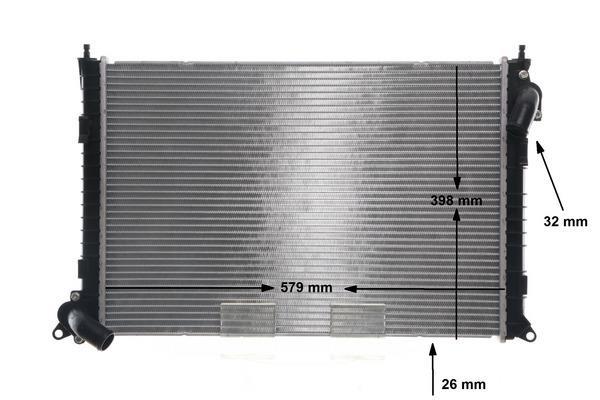 Radiateur moteur (Radiateur de refroidissement) MAHLE Aftermarket CR 984 000S