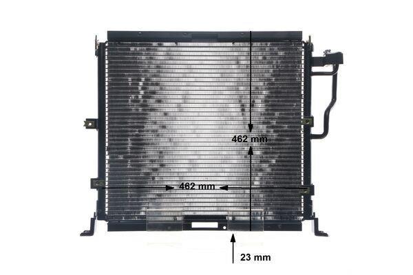 Condenseur, climatisation (Radiateur de climatisation) MAHLE Aftermarket ref. AC 179 000S