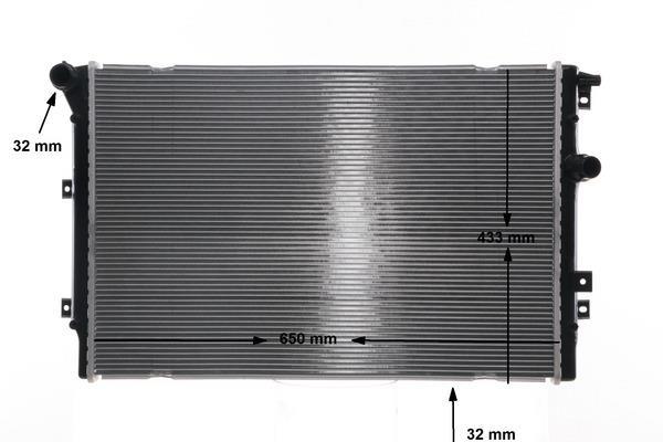 Radiateur moteur (Radiateur de refroidissement) MAHLE Aftermarket CR 813 000S