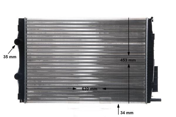 Radiateur moteur (Radiateur de refroidissement) MAHLE Aftermarket CR 22 001S
