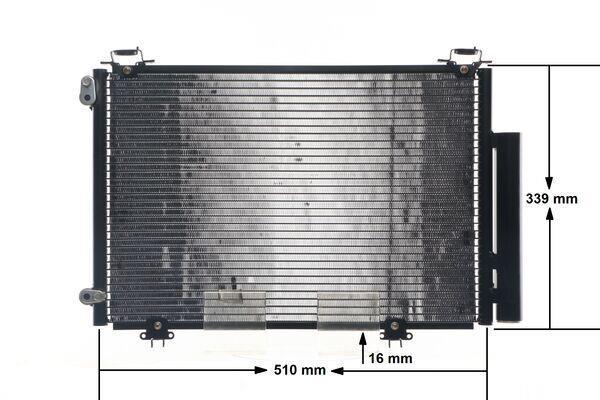 Condenseur, climatisation (Radiateur de climatisation) MAHLE Aftermarket ref. AC 292 000S