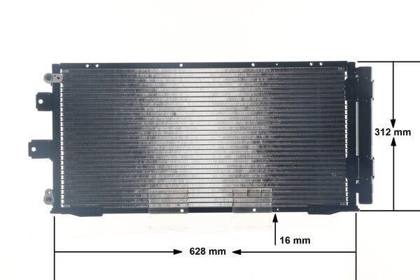 Condenseur, climatisation (Radiateur de climatisation) MAHLE Aftermarket ref. AC 333 000S