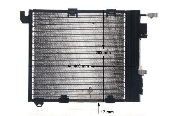 Condenseur, climatisation (Radiateur de climatisation) MAHLE Aftermarket ref. AC 349 000S