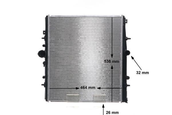 Radiateur moteur (Radiateur de refroidissement) MAHLE Aftermarket CR 851 000S