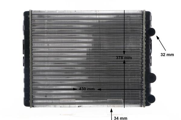 Radiateur moteur (Radiateur de refroidissement) MAHLE Aftermarket ref. CR 42 000S